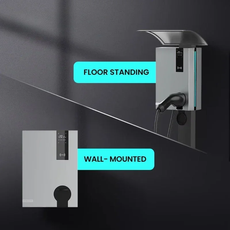 Residential EV Charger EVSE Wallbox 32a 16a  EV Charger IP54  Electric Car Charging Station ,EV Charger 22kW With Cable