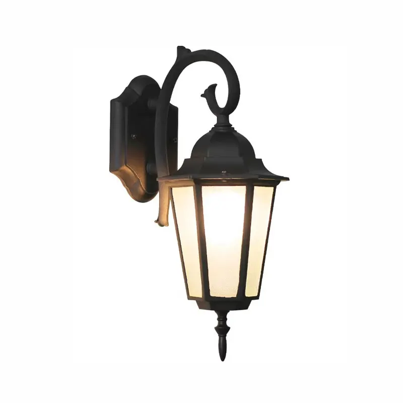 Hexagonal Retro Outdoor Waterproof Wall Lamp Living Room/Balcony Lamp Creative Stair Corridor Decorative Garden Lamp
