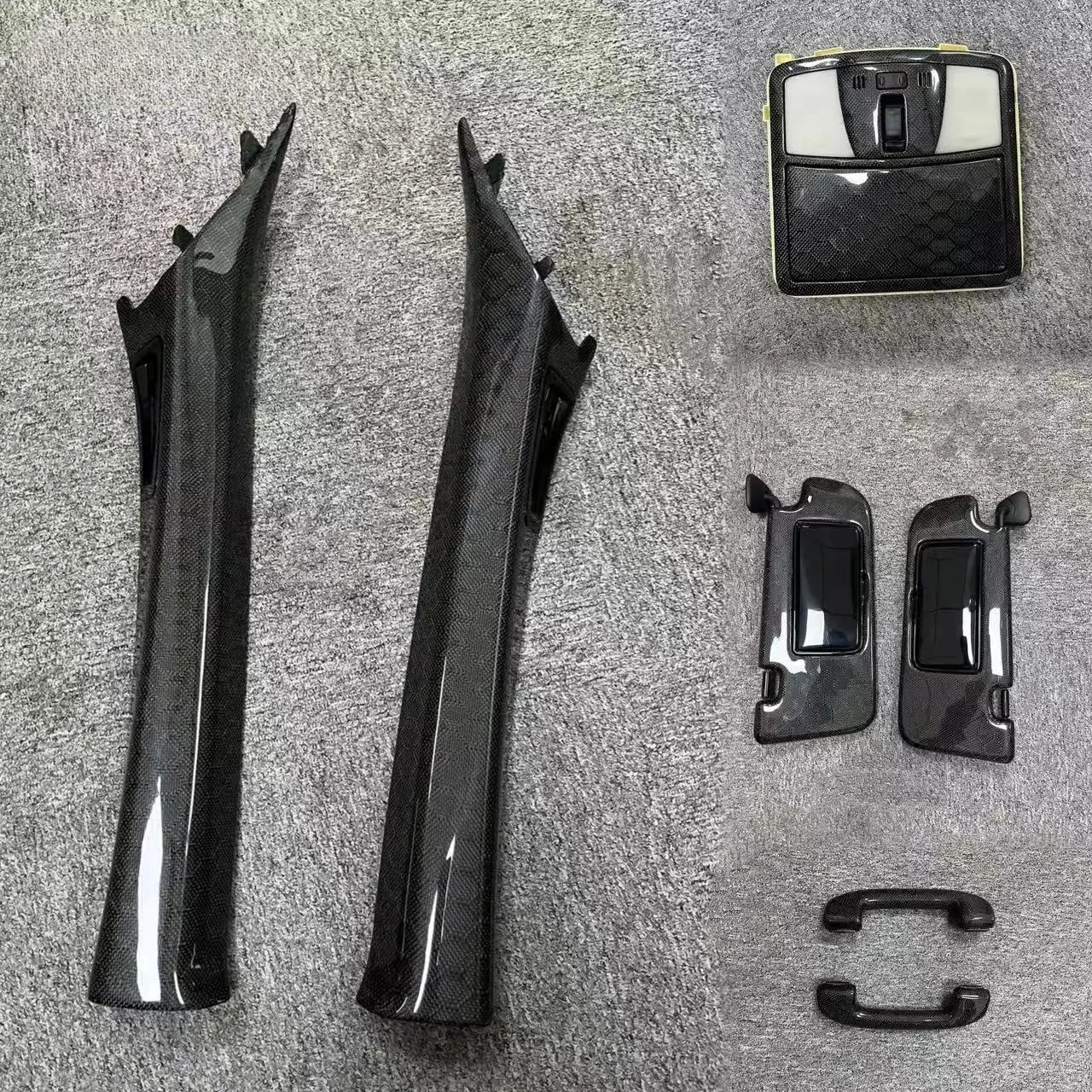 

MRD Replaced Carbon Fiber Interior Parts For G37 Sedan G37 Coupe Reading Light Holders Interior Carbon Fiber Kit