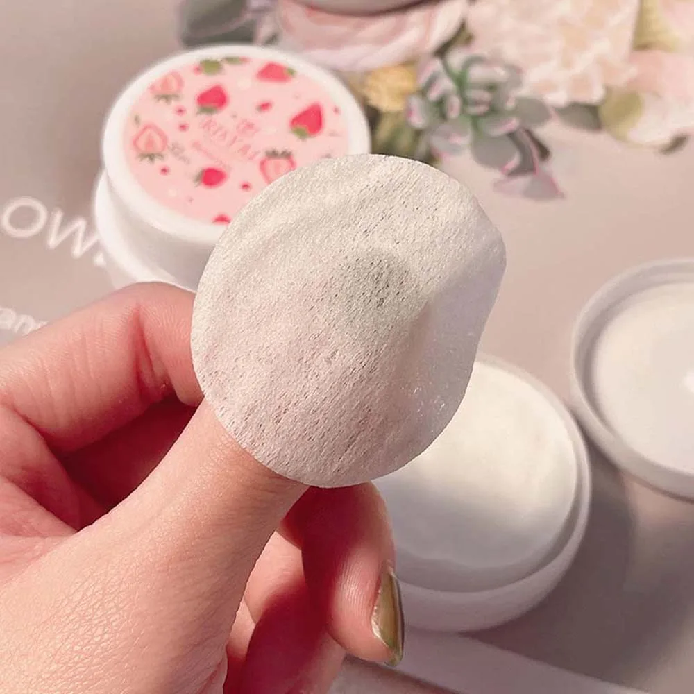 32Pads/Box Fruit Flavor UV Gel Nail Polish Remover Pads Gel Nail Removal Cotton Paper Gel Cleanser Nail Tools