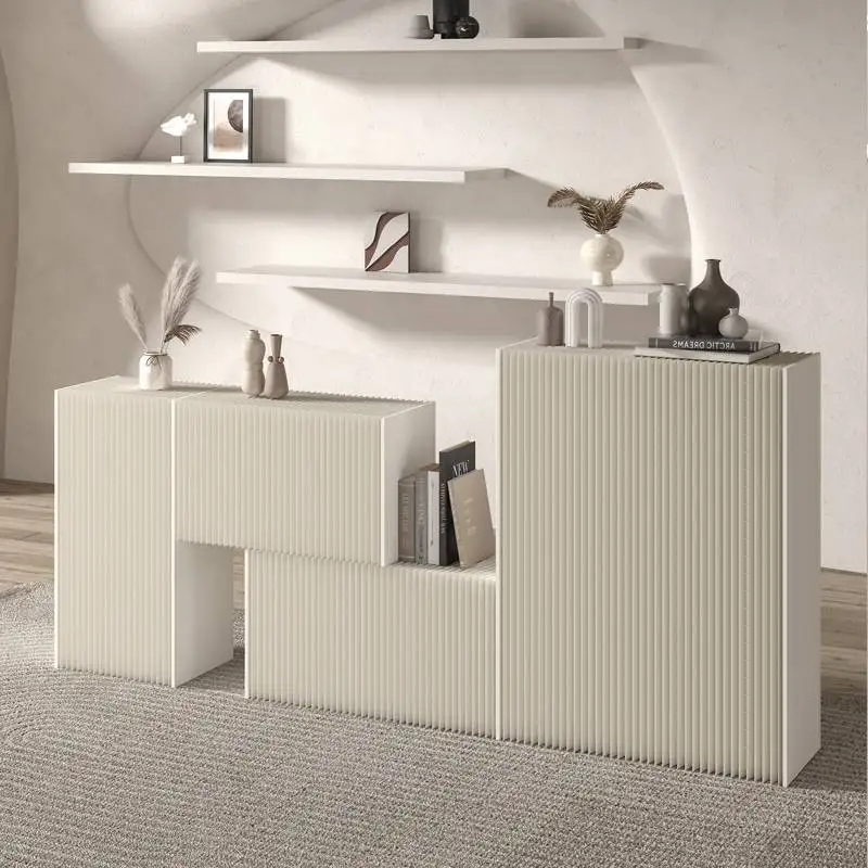 Folding Zhongdao Platform Shelf Display Rack Movable Display Cabinet