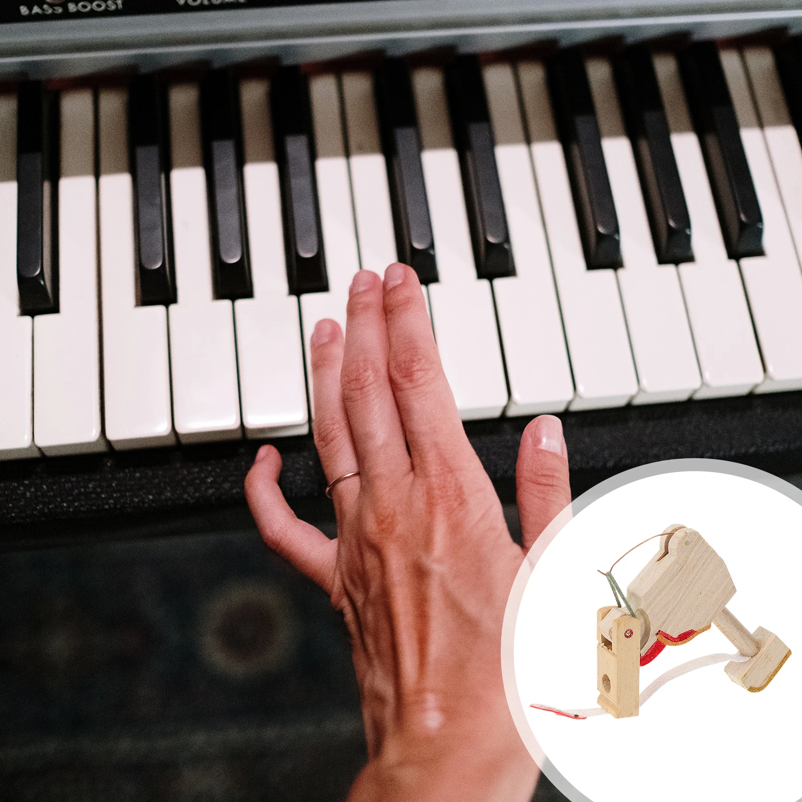 

2Pcs Piano Keyboards Repair Parts High Grade Wooden Whippen for Upright Pianos Resistant Ideal for Professional