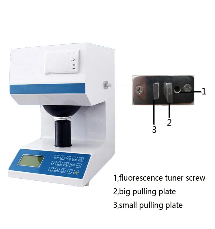 الرقمية ورقة مسحوق Opacity سطوع البياض اختبار اختبار آلة متر