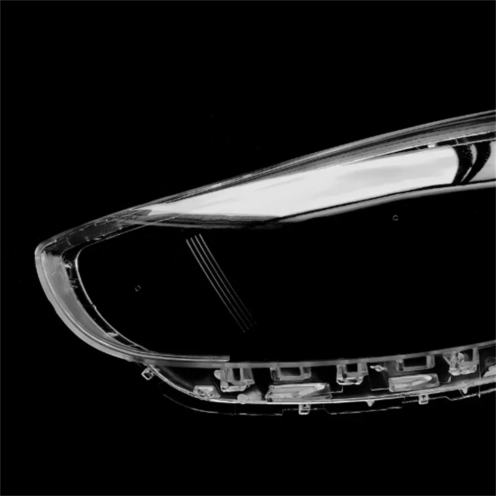 HTTCY     لشركة هيونداي إلنترا 2011 2012 2013 2014 الجبهة غطاء السيارة الأمامي عدسة قذيفة غطاء المصباح عاكس الضوء كشافات قناع خفيف