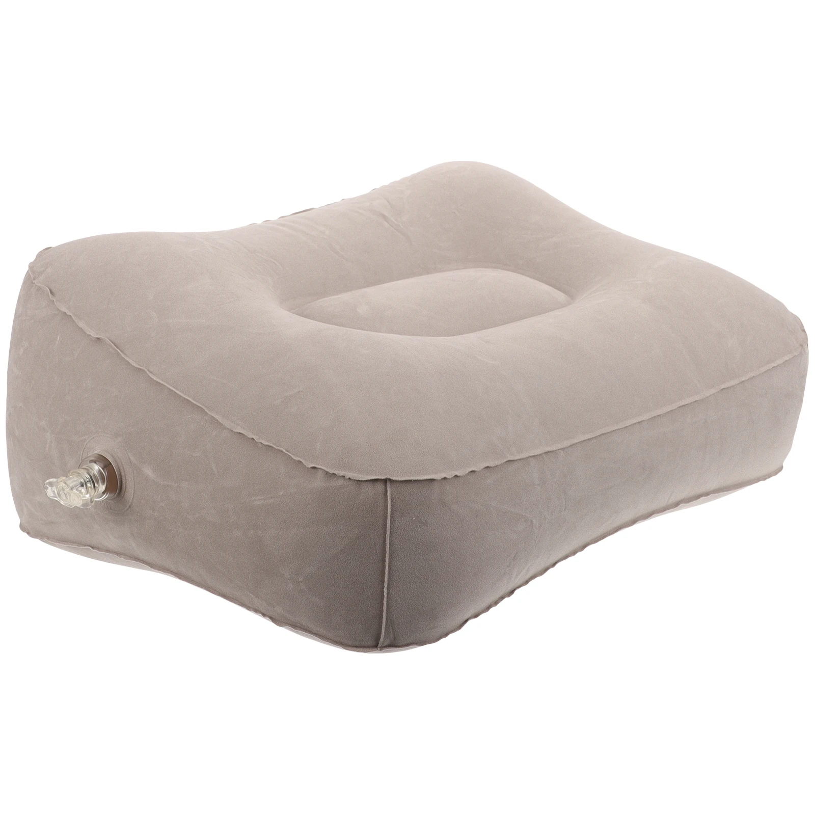 

1Set Inflatable Leg Rest Pillow Comfortable PVC Foot Support Footrest for Airplane Travel Office Home Train Car Essentials