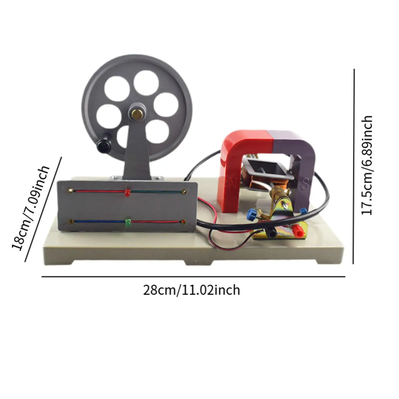 Instrumen Pengajaran Alat Fisika Generator Tangan untuk Siswa Hobi DIY