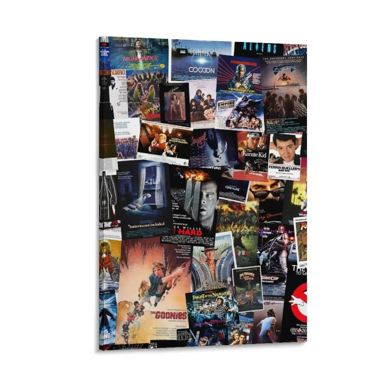 

1980s Movie Posters Canvas Painting vintage home decor room decoration accessories house decorations office decoration