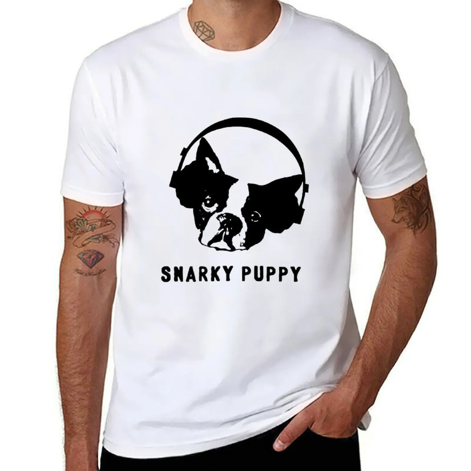 

Snarky Puppy Logo T-Shirt t shirt man casual man t shirt summer T-Shirt