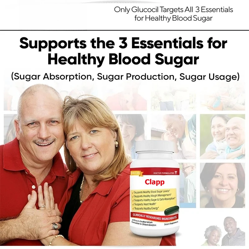 يدعم 3 عناصر أساسية لسكر الدم الصحي، بما في ذلك حمض الأسبارك وأوراق التوت الخاصة وما إلى ذلك، في 60 كبسولة