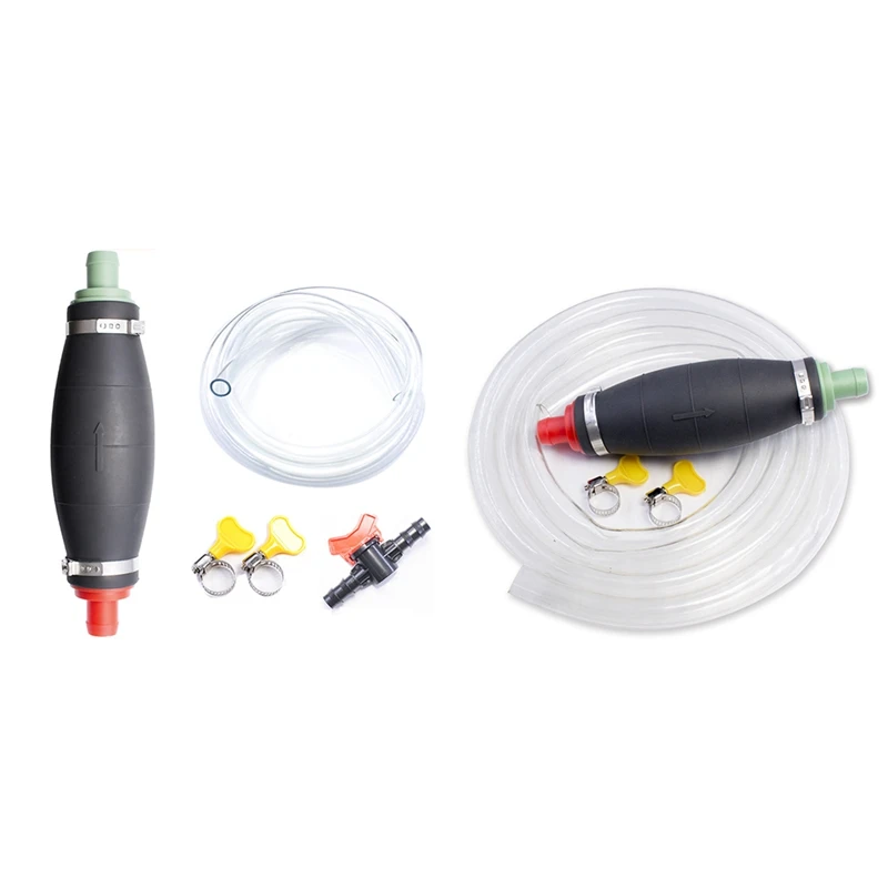 High Flow Hand Fuel Pump Portable Manual Car Fuel Transfer Pump Syphon Fuel Gas Pump For Gas Oil Liquid