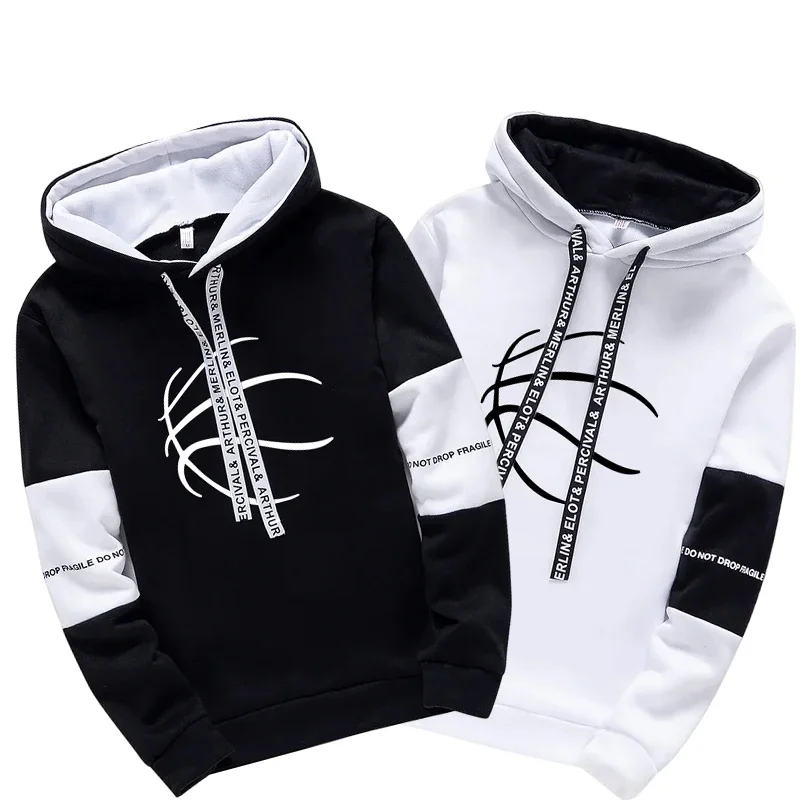 2025 Neue Ankunft männer Kapuzen Sweatshirts Jogginghose Basketball Hoodies Streetwear Männlich Alle Jahreszeiten Täglich Casual Sport Kleidung