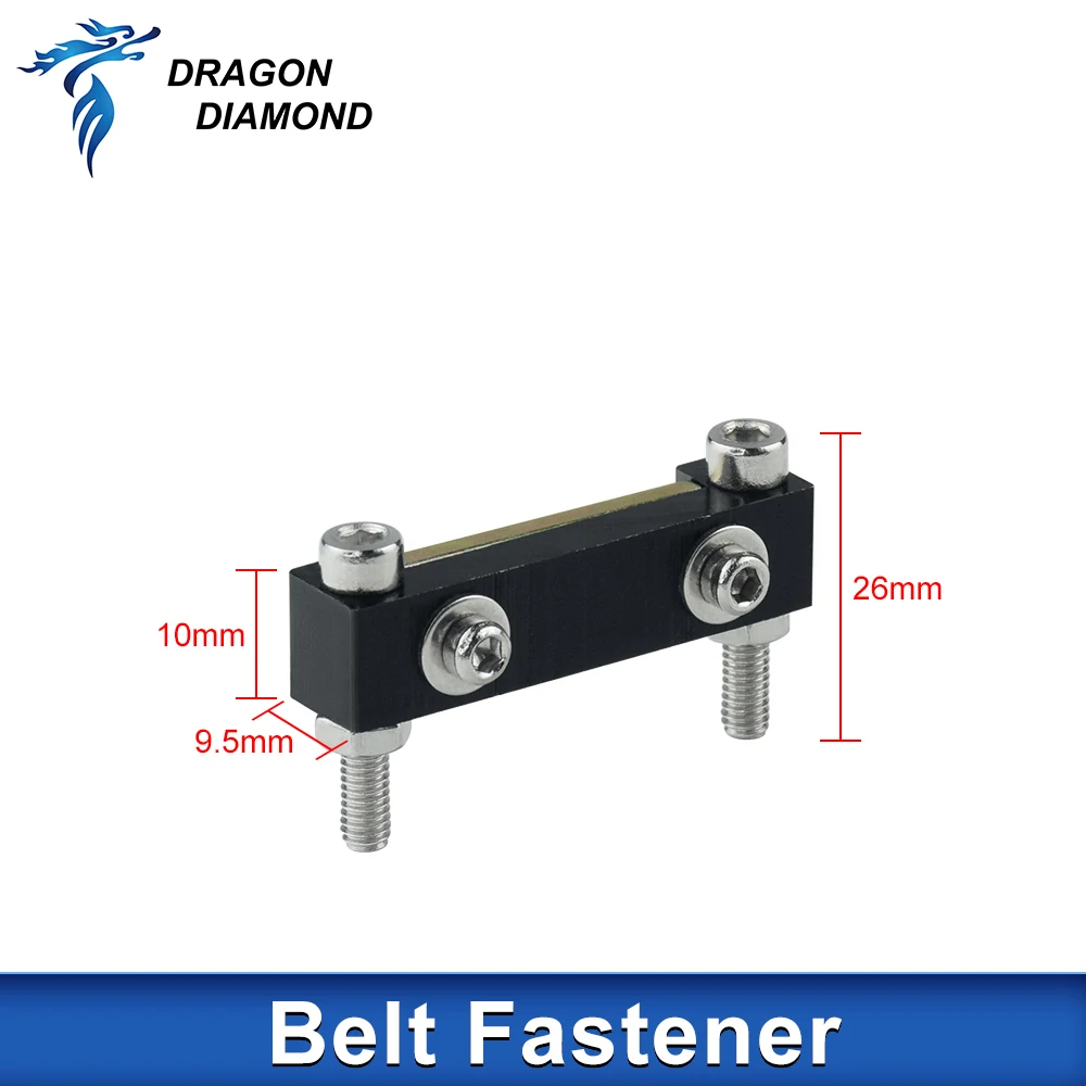 Belt Fastener For Open-Ended Timing Belt Transmission For X/Y Axis Hardware Tools Machine Parts