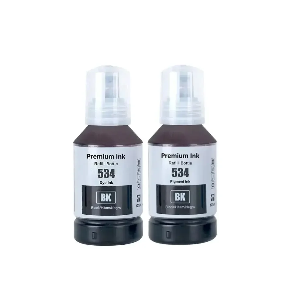 534 T534 Premium Compatible Refill DGT Tinta Ink For Epson EcoTank M1100 M1180 M1120 M2140 M2170 Printer