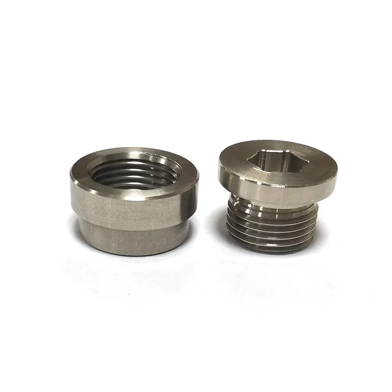 M18*1,5 Gewinde Universal Eisen Innensechskant Stecker Mutter Set, Befestigungs Mutter Öl Stecker Fitting