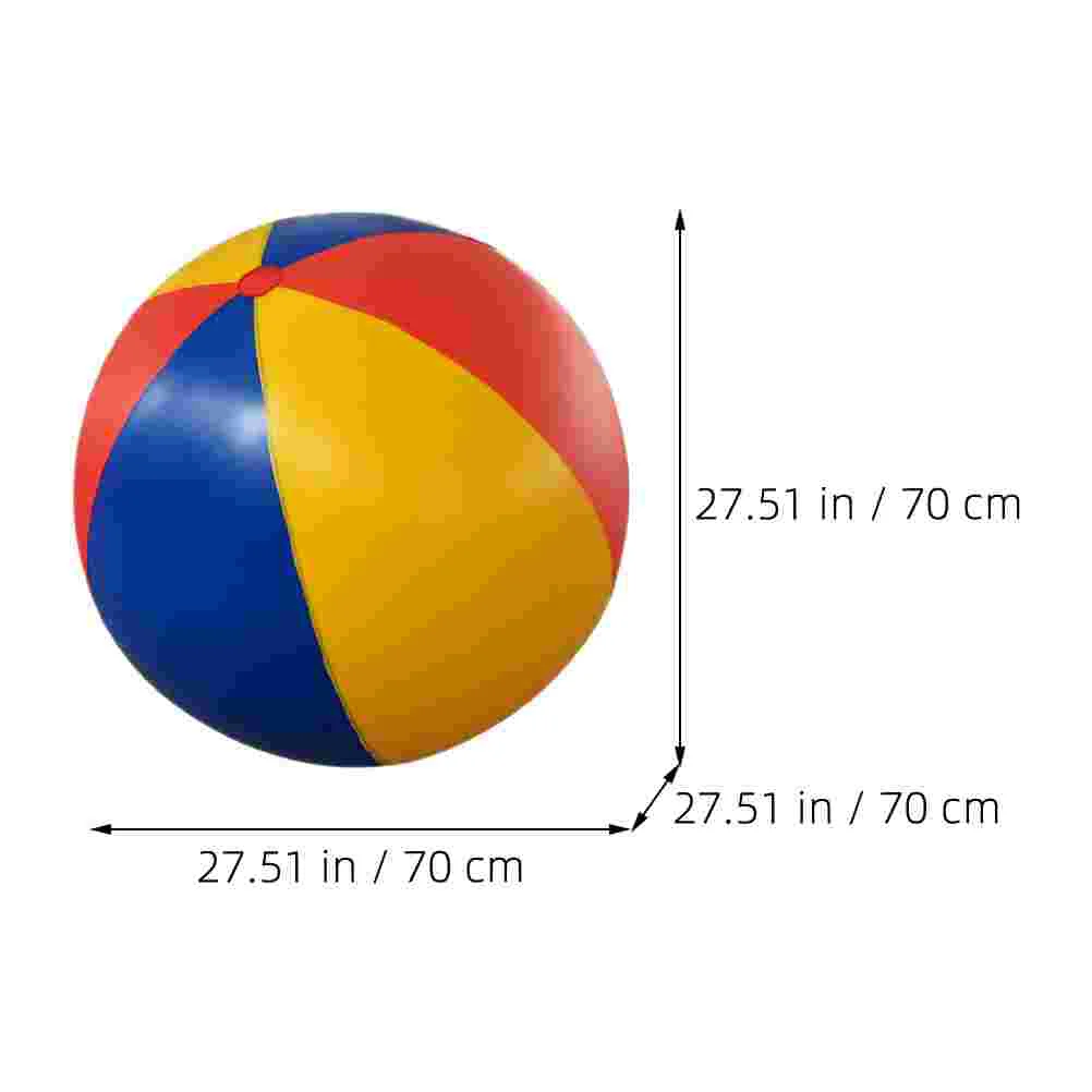 IkBulk-Ballon de plage gonflable en PVC pour enfant, grand jouet d'intérieur, baignoire