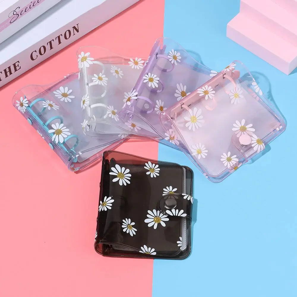 Stationery Creative 3-hole Hand Account Diary Daisy Flower Inner Pages Rings Binder Loose-leaf Refill Notebook Cover