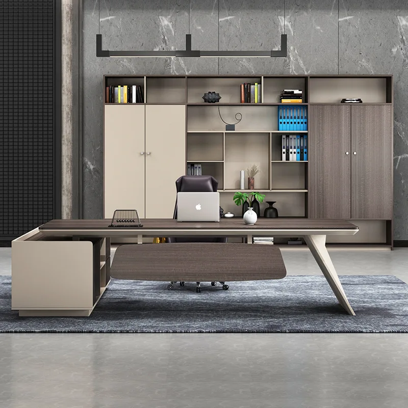 

Офисный шкаф для документов, простой высококачественный фон, деревянный шкаф для данных, офис