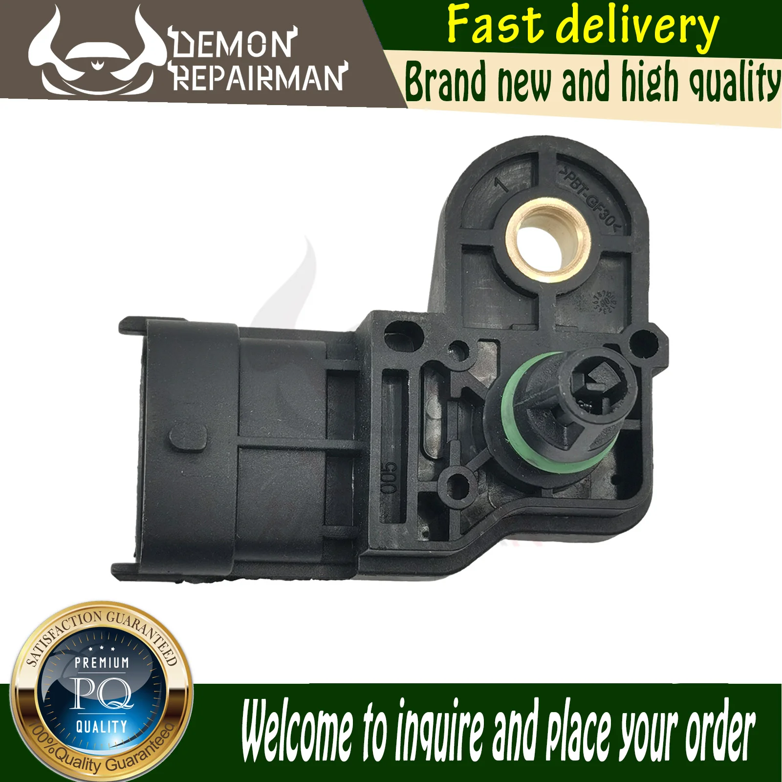 F01R00E008 CV2A-9F479-AA Intake Manifold Air Pressure Sensor Compatible with LADA GRANTA 1.6L MITSUBISHI ASX 1.8L COLT 1.1L 1.3L