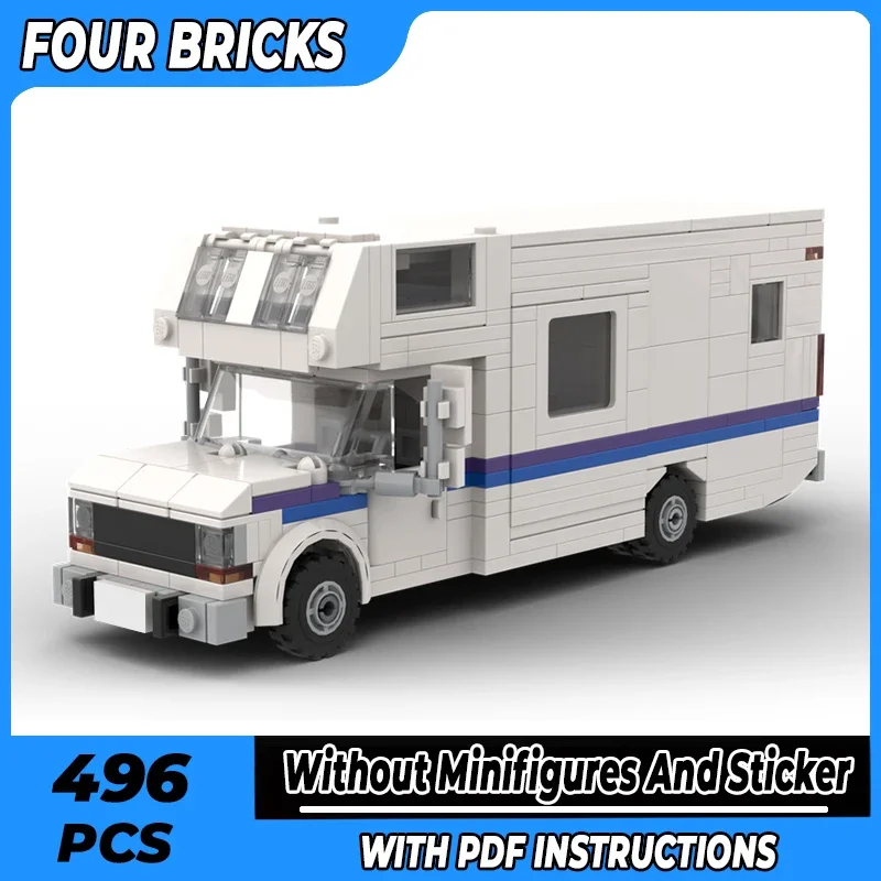 

City Car Model Moc Building Bricks Classic Class C Camper Technology Modular Blocks Gifts Christmas Toys DIY Sets Assembly