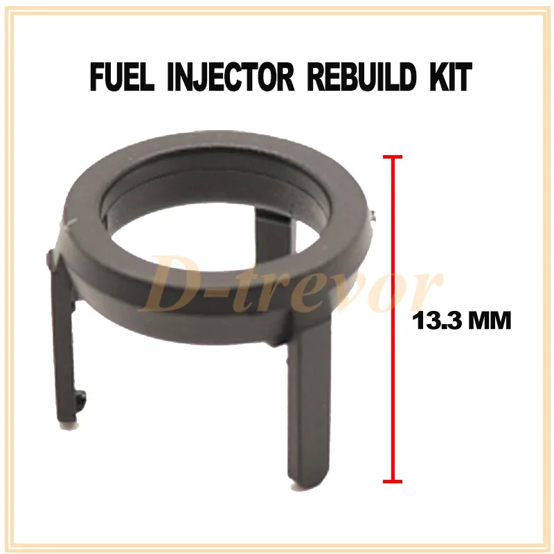 

100pieces 13.3*17mm Fuel Injector Plastic Claw For Parts# 06J998907B 06J-998-907 D For Volkswagen Audi EA888 injector