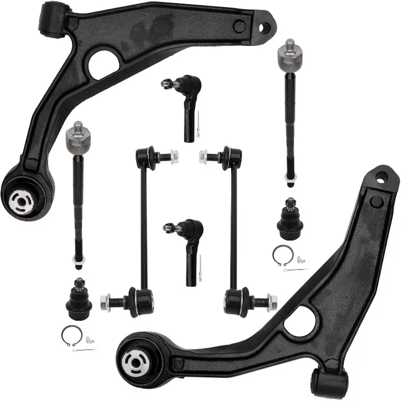 

10pc for 2009-2015 Journey Control Arm Tierod Sway Bar Ball Joint Kit
