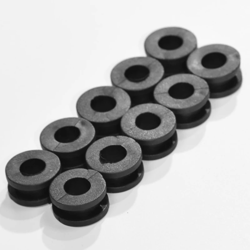 10Pcs Motorcycle Side Cover Rubber Grommets Gasket Fairings For Yamaha For Honda For Suzuki CBR GSXR Ninja ZX YZF Kawasaki Black