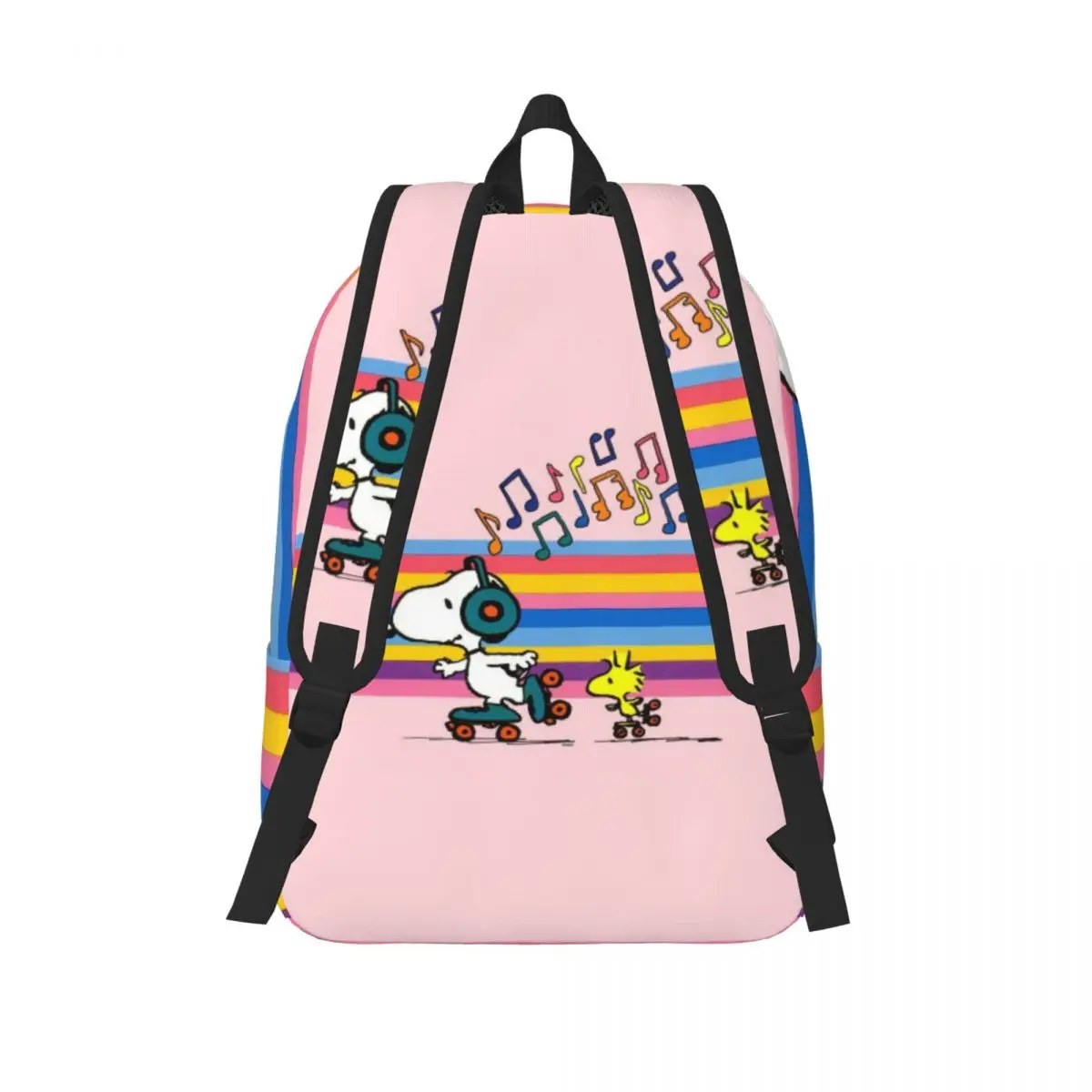 Peanuts Snoopy Cute Cartoon Backpack for Men Women Casual High School Work Daypack College Shoulder Bag Sports