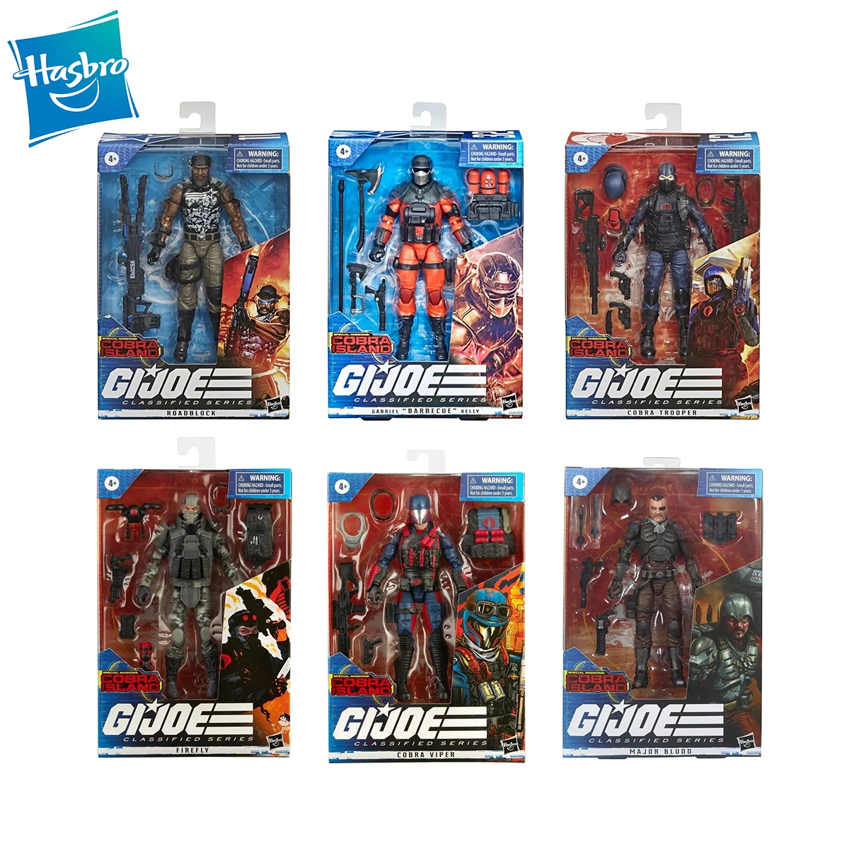 

Оригинальный Хасбро Г.И. Joe Cobra Is Land Series BARECUE CABRA TROOPER Аниме Фигурка Коллекционные игрушки Куклы Праздничные подарки