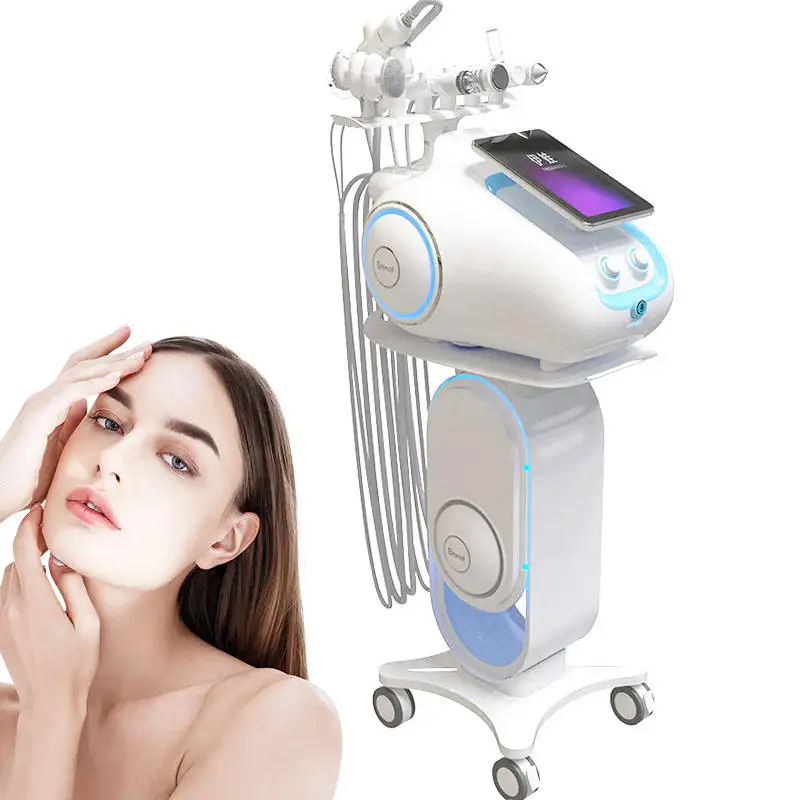 Equipamento de limpeza facial portátil, Concentrador De Oxigênio Bolha, Dermabrasion Plasma, Facial Care Device, Spa, Estética Profissional