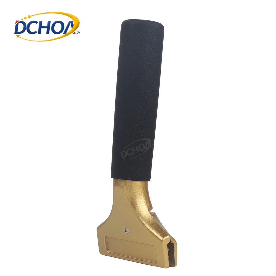 DCHOA Long Handle Gold Aluminum Replacement for Rubber Squeegee Car Window Tint Vinyl Wrap PPF Film Tool Handle Only