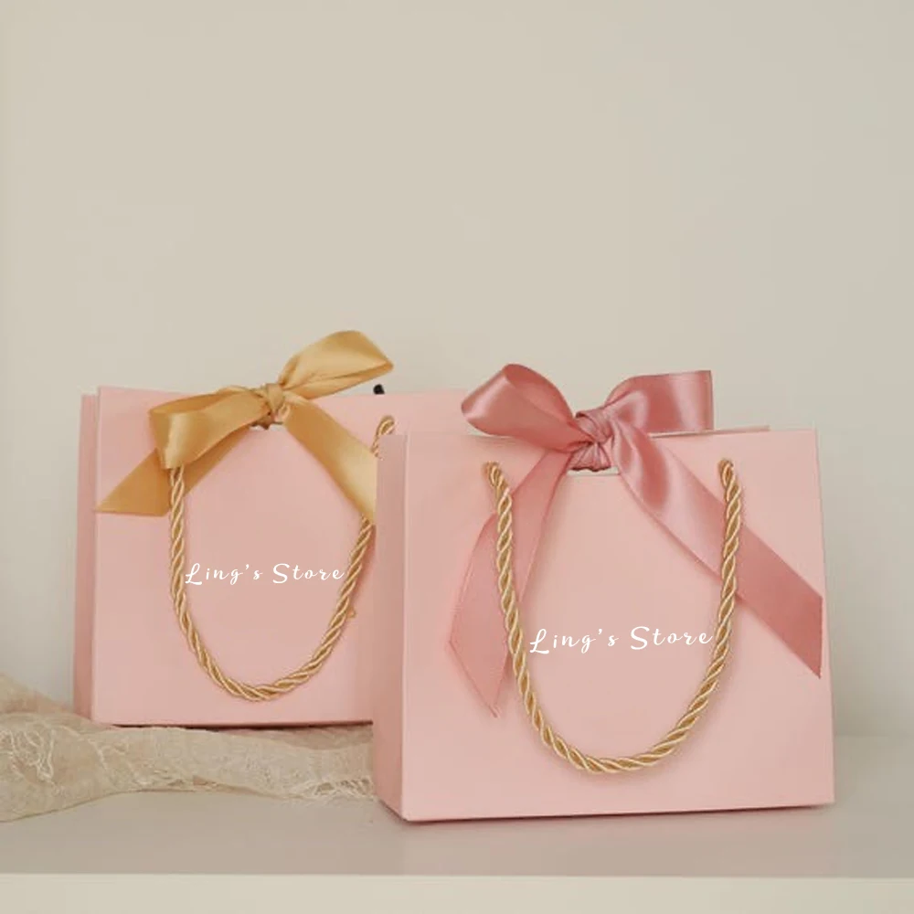 

100 шт. индивидуальных бумажных пакетов с ручками для ювелирных изделий, конфет, покупок, парфюмерии, косметики, дорожных органайзеров, ключниц, упаковки для наушников