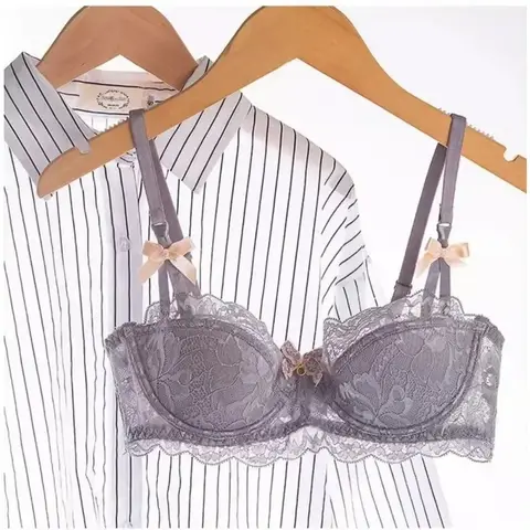 MOYISU 프렌치 로맨스 통기성, 편안하고 섹시한 레이스, 빈 컵 브래지어 세트, 순수한 욕망 소녀, 매우 아름다운 Best5 MOYISU 프렌치 로맨스 통기성, 편안하고 섹시한 레이스, 빈 컵 브래지어 세트, 순수한 욕망 소녀, 매우 아름다운 Best5