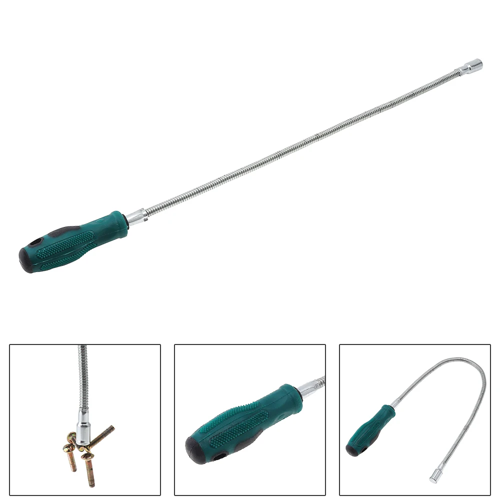 Magnetic Telescopic Pickup Tool Flexible Long Reach Spring Magnet Grab Grabber Fingers Prongs for Garbage Pick Up Arm Extension