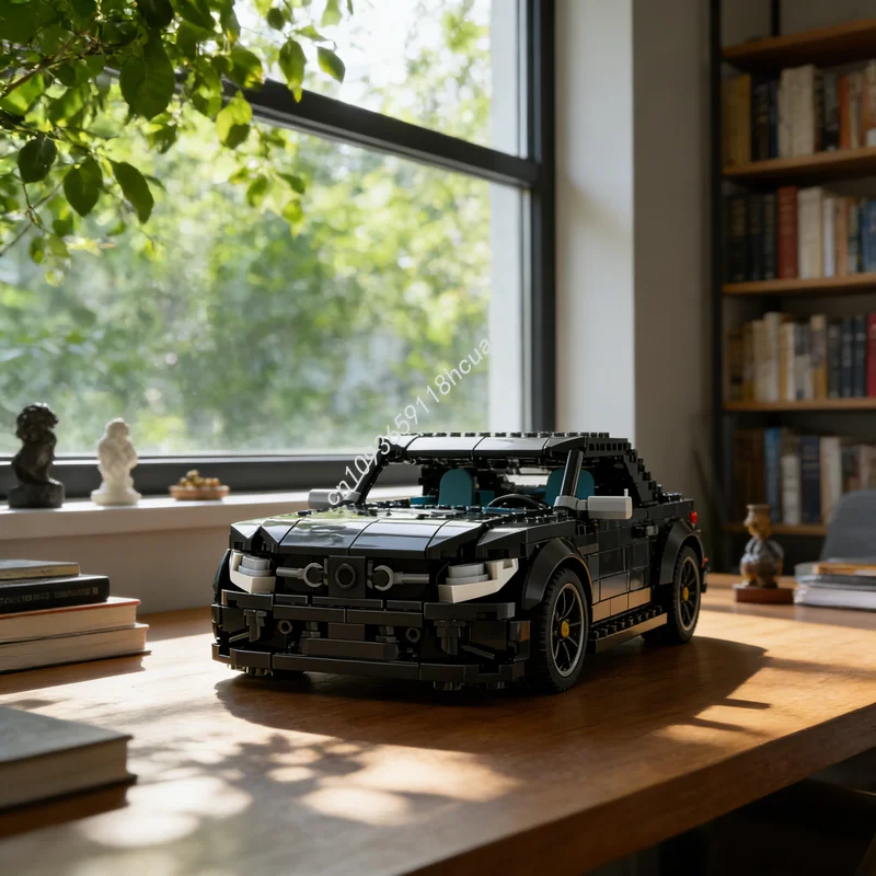 

441 деталей MOC Mercedes-Benz E S Brabus City Champions, конструктор, модель, архитектурная игрушка, кирпичики, подарок на Рождество, для детей