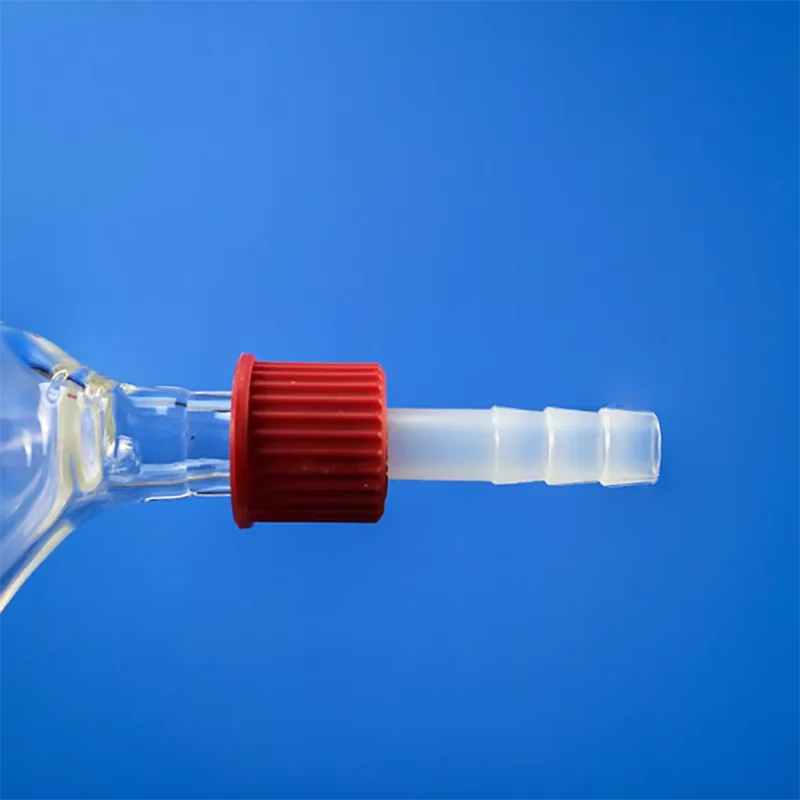 Straight three-neck flask jacketed thick wall flask detachable hose connection 100ml250ml500ml1000ml