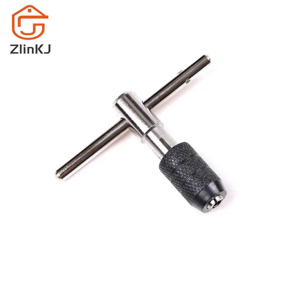 1PCS T ประเภทเครื่องมือประแจสกรูเกลียวก๊อกเกลียวรีมเมอร์ M3-M6 คุณภาพสูงสกรูยึดมือถือ