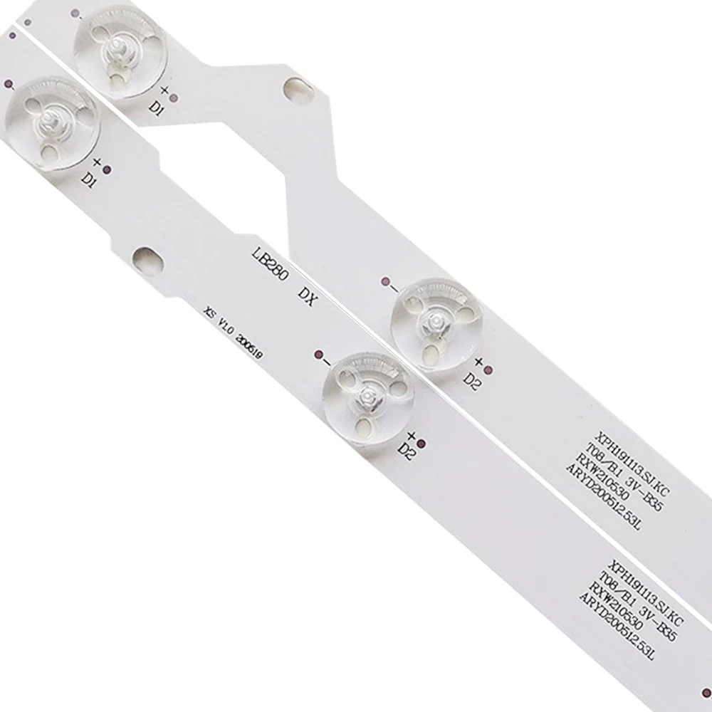 New 10PCS/lot LED Strip Backlight Bar 320B5102X9-C0030 HYSL-D E479275 1.30.1.5860145R for PH32B51DSGW PH32B51DSGWA