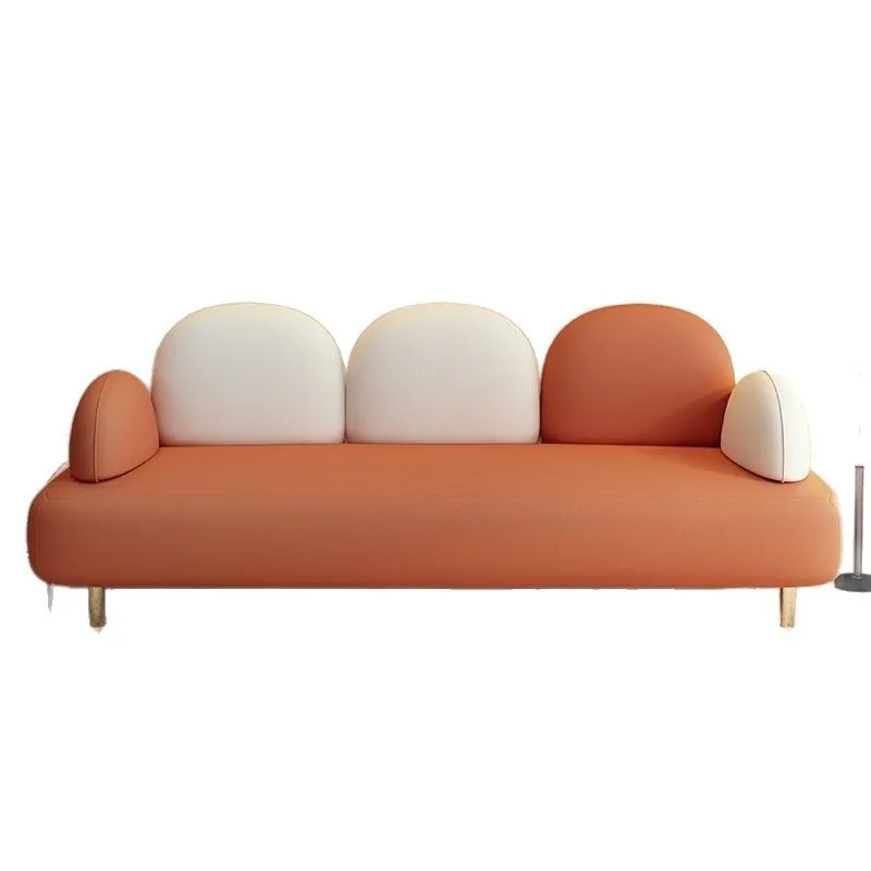 

light luxury small apartment, sofa living room technology cloth, cute double three modern, Nordic creative ins style sofa