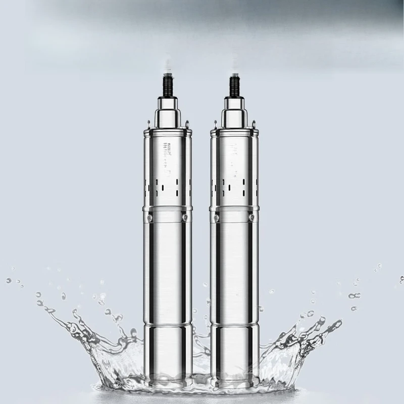 Stainless Steel Deep Well Pump High Head Large Flow Pump Agricultural Irrigation Submersible Deep Water  for Deep