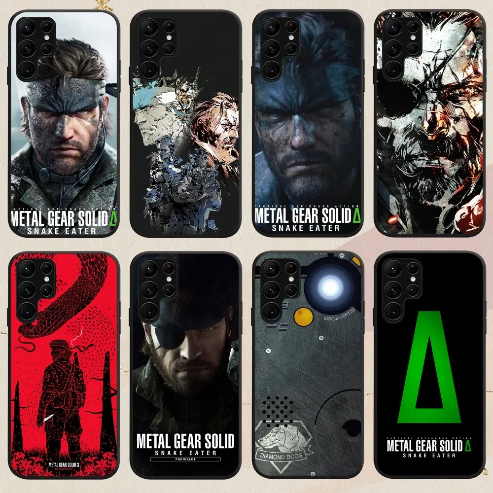 Metal Gear Solid Delta Snake Eater MGS Phone Case For Samsung Galaxy S23 S24 S21 S22 S30 Note 20 10 Plus Lite FE Ultra Shell