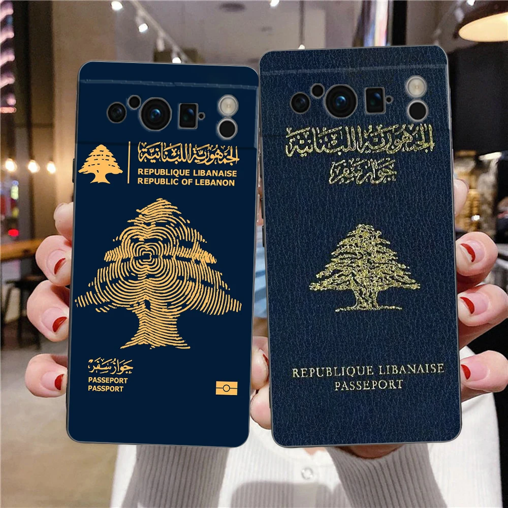 Phone Cases Lebanon - Lübnan Pasaportu Desenli Google Pixel 10