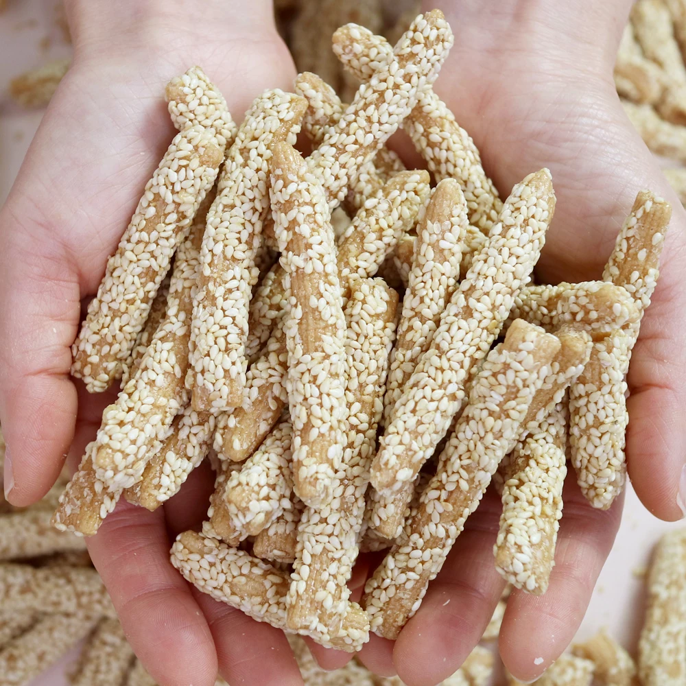 [Ochelin] Roasted, Savory, and Savory-Gochujang-Flavored Sesame Seeds 400g/gangjeong/Snack/Old-Fashioned Snack/Gangjeong