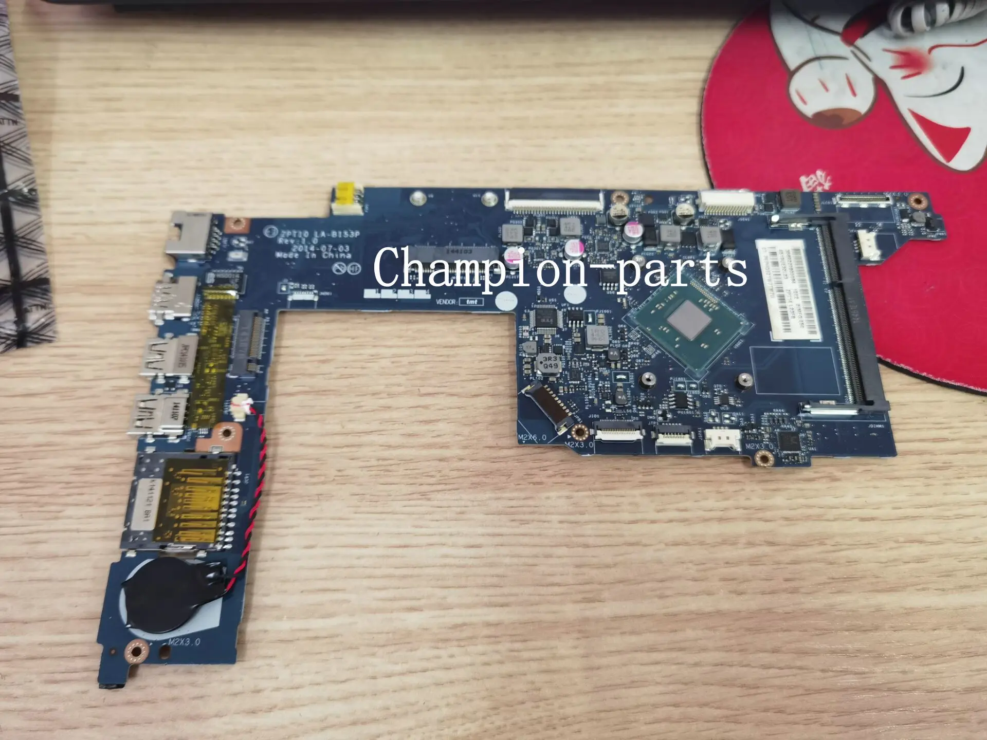 

MLLSE STOCK BRAND NEW ZPT10 LA-B153P LAPTOP MOTHERBOARD FOR HP X360 11-N 11T-N MAINBOARD CPU N2840 /N2830 90 DAYS WARRANTY