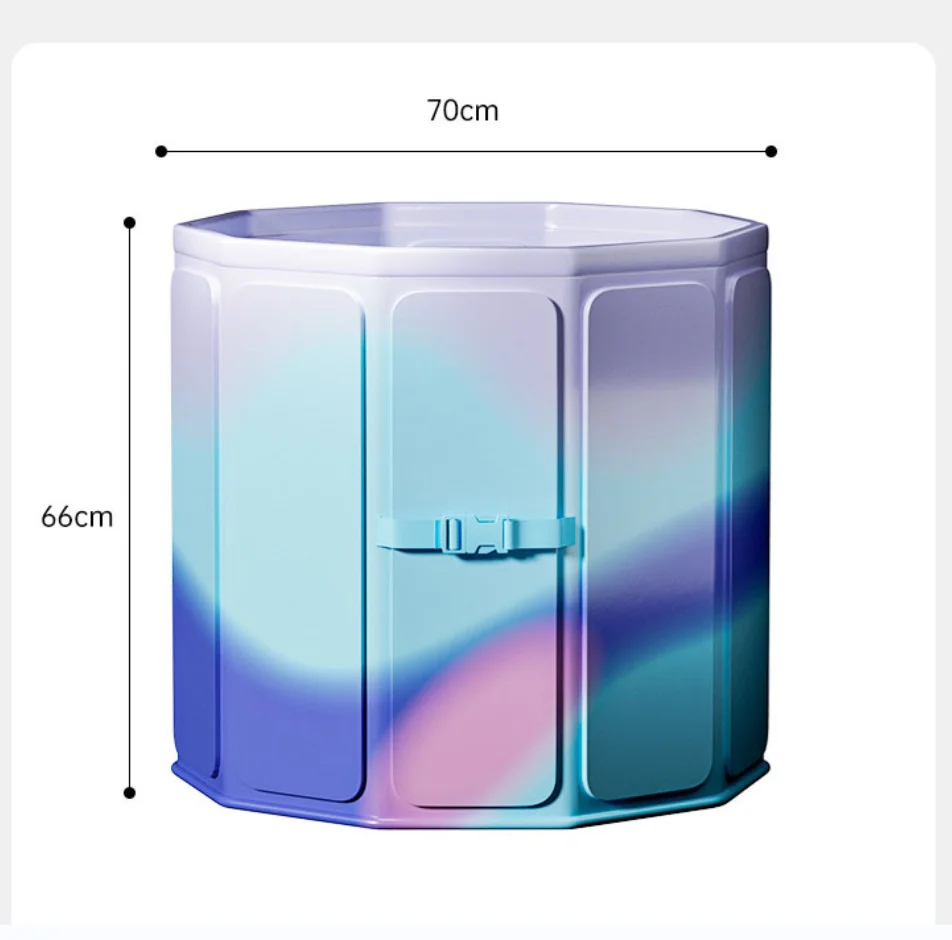 Adult Folding Portable Children\'s Bathtub With One Second Quick Opening Bathtub Installation Free