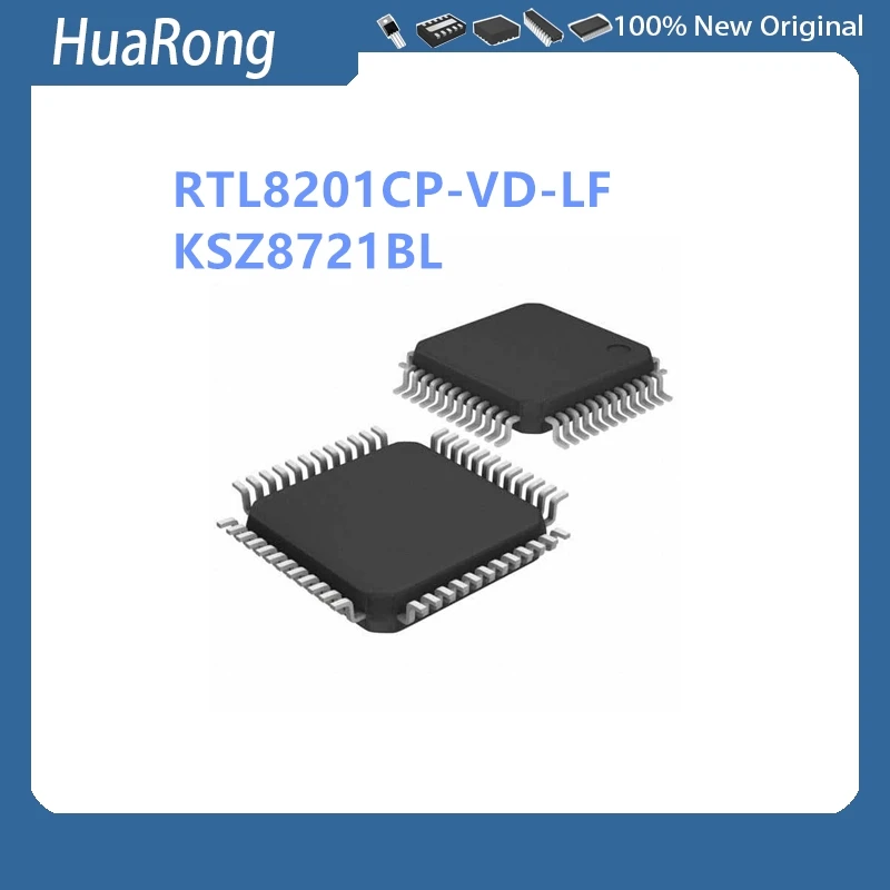 

10 шт./лот RTL8201CP-VD-LF RTL8201CP KSZ8721BL KSZ8721BLI KSZ8721 LQFP48