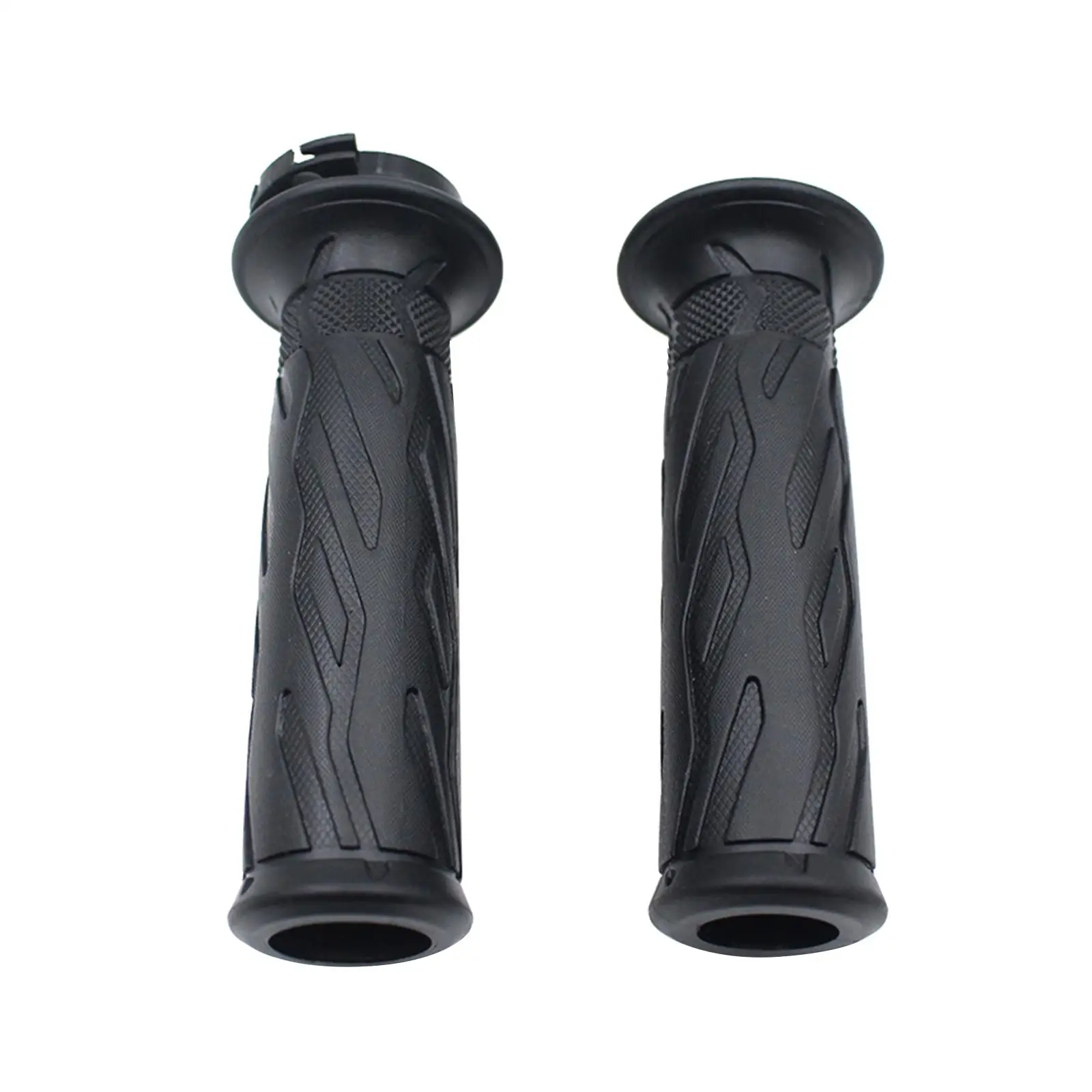 2Pcs Handle Bar Motorcycle Grips Motorbike Handlebar Grip Non Slip Handle Throttle Grips for Gw250 Convenient Installation