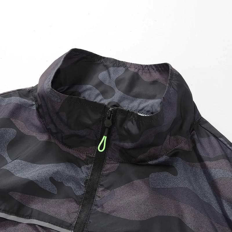 سترة مروحة التبريد المشي لمسافات طويلة ملابس مكيفة الهواء الرجال النساء سترة التبريد العمل الرياضة في الهواء الطلق التخييم الصيد الصيف سترة باردة #4