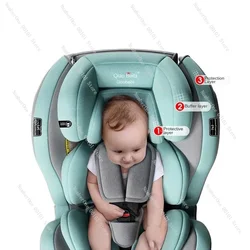 Children's Safety Seat for Car Baby Car 360 Degrees Rotating Simple Portable Chair 0 Years Old Universal