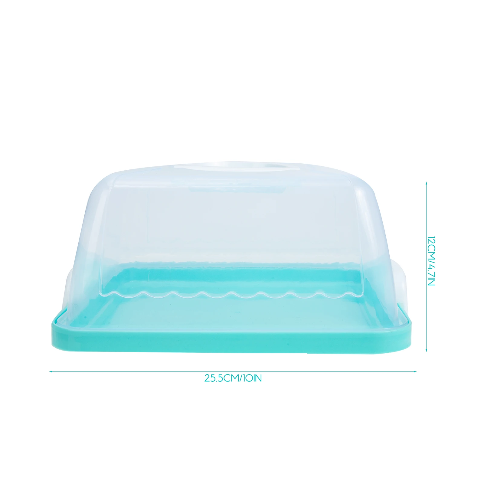 Portable Cake Box Clear Container for Birthday Containers Handle Plastic Storage Holder Carrier Cake Packing Box Food Organizer