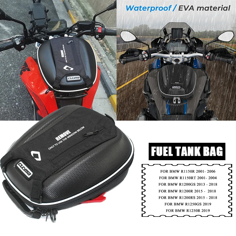 Fuel Tank Bag Luggage For BMW R1250GS R1200GS R1200RS R1250R R1200R R1150R R1150RT Motorcycle Navigation Racing Tanklock BF11